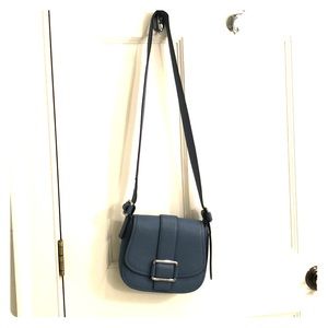 Pebble Leather Light Blue Michael Kors Purse